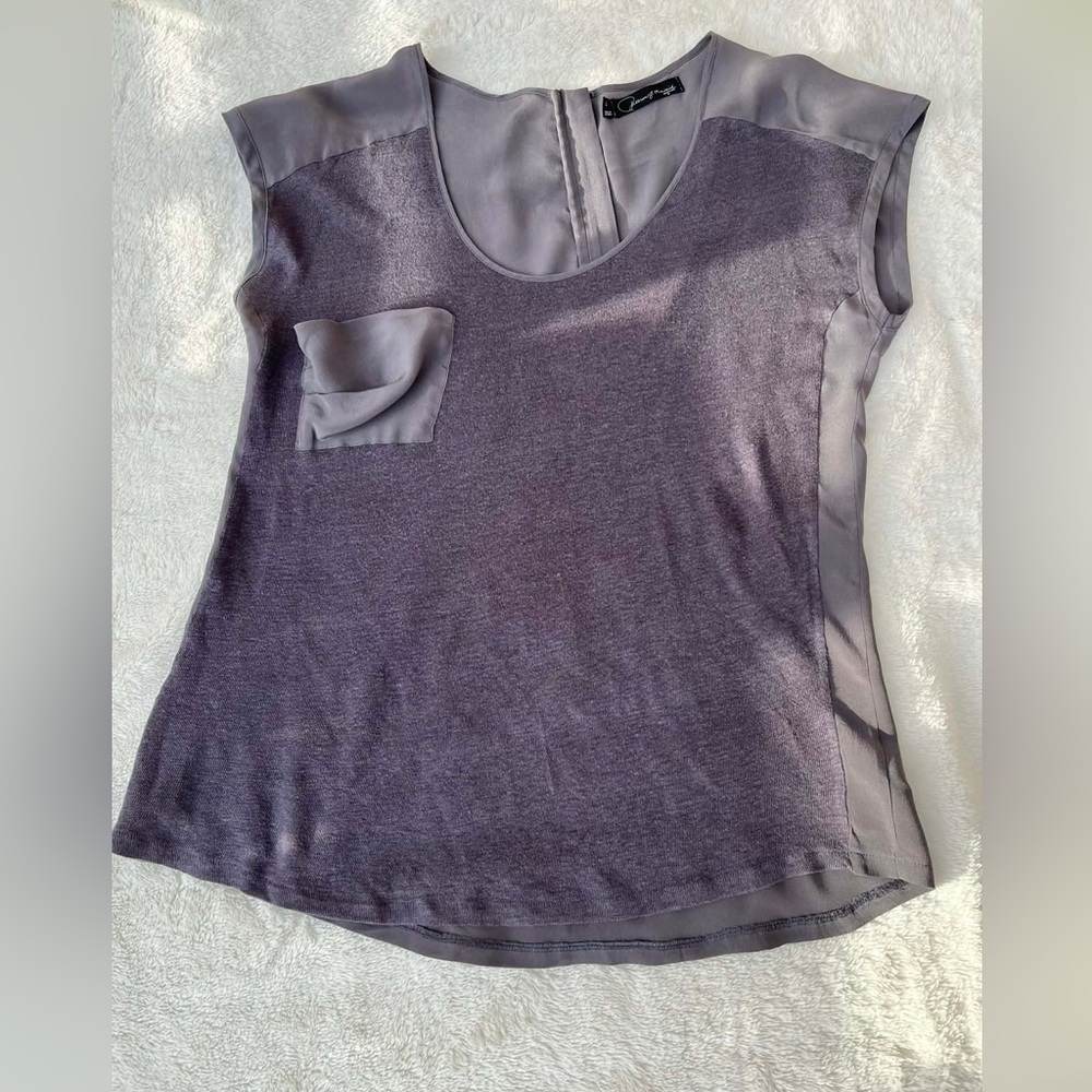 Patterson J. Kincaid Lavender Blouse